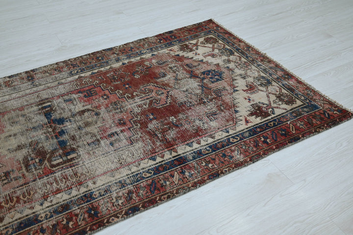 brown Medium rug 3' 8" x 7' 2"