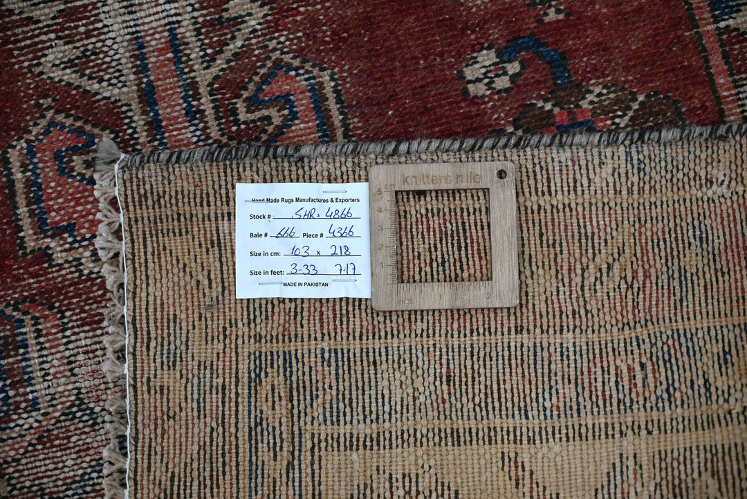 brown Medium rug 3' 8" x 7' 2"