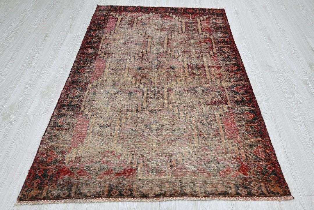 brown Accent rug 3' 9" x 6' 2"