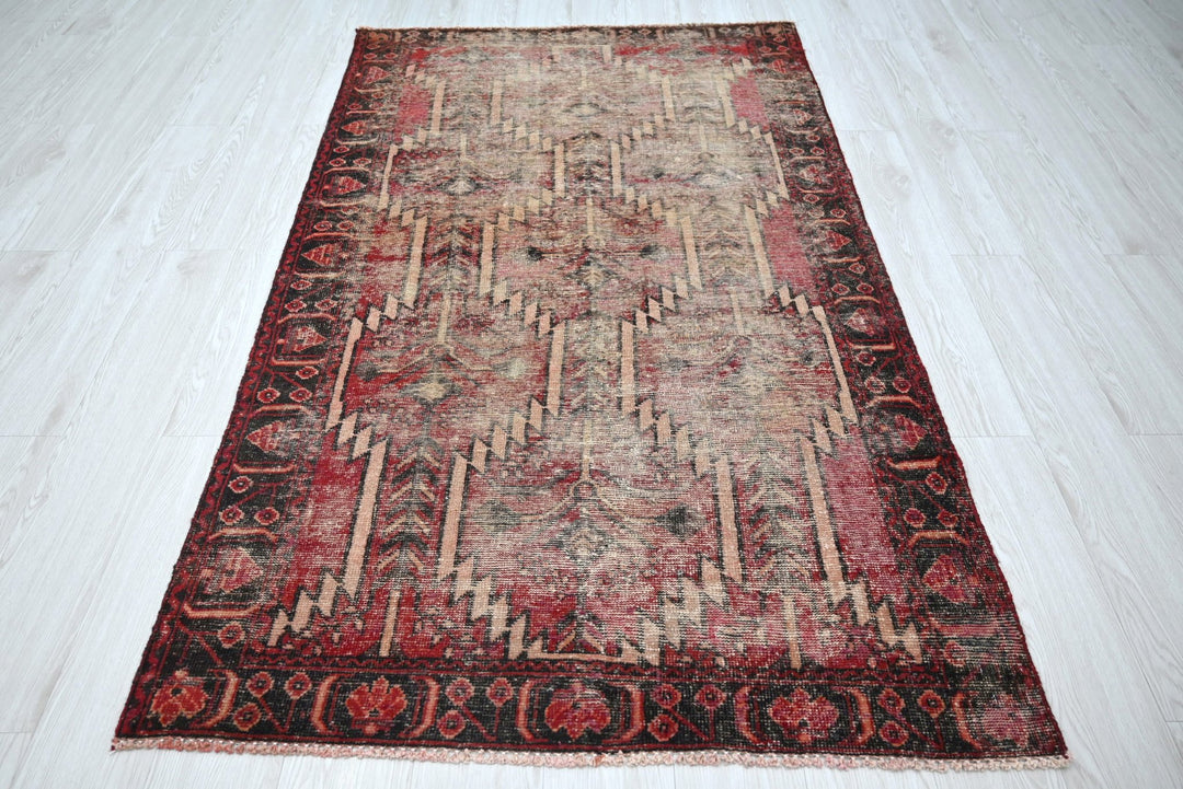 brown Accent rug 3' 9" x 6' 2"