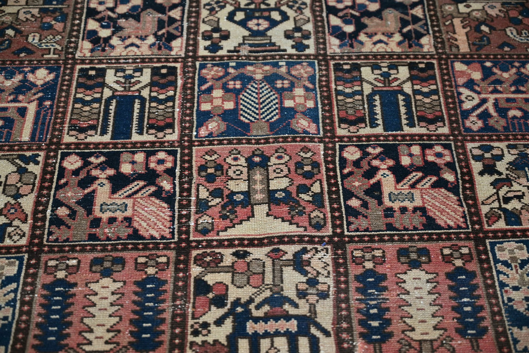 brown Medium rug 4' 10" x 9' 2"
