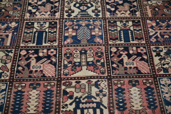 brown Medium rug 4' 10" x 9' 2"