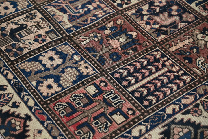 brown Medium rug 4' 10" x 9' 2"