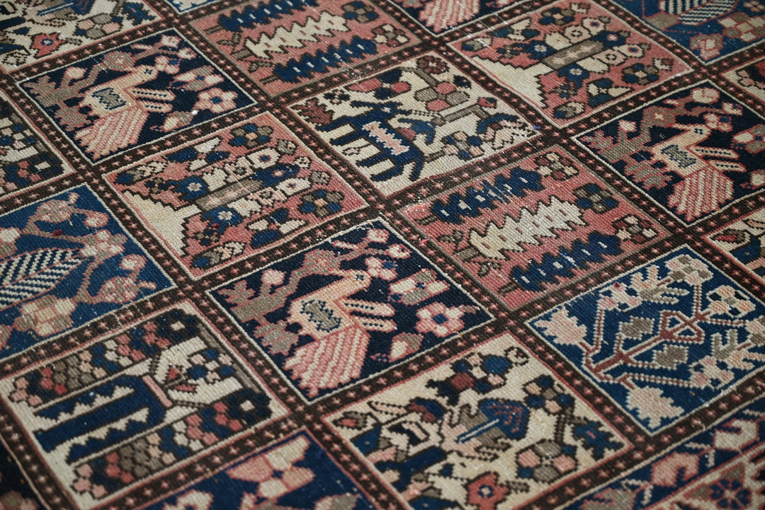 brown Medium rug 4' 10" x 9' 2"