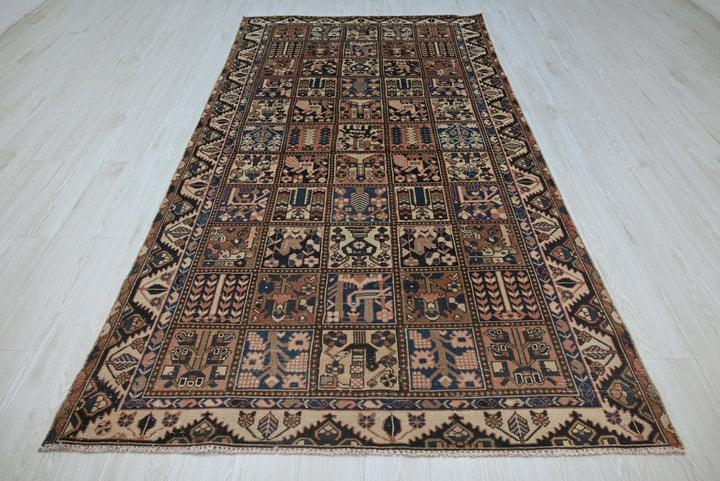 brown Medium rug 4' 10" x 9' 2"