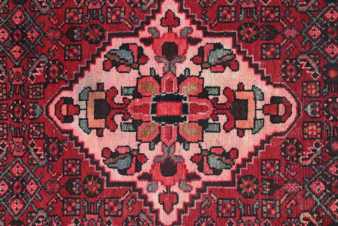 red Medium rug 4' 2" x 8' 8"