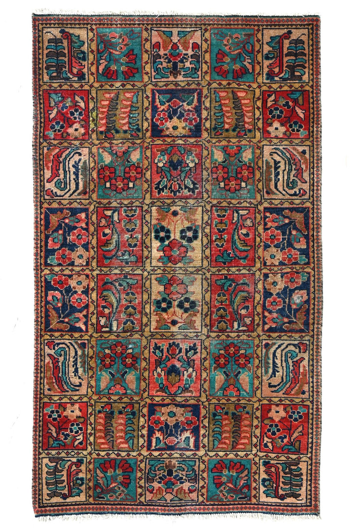 brown Accent rug 3' 1" x 5' 9"