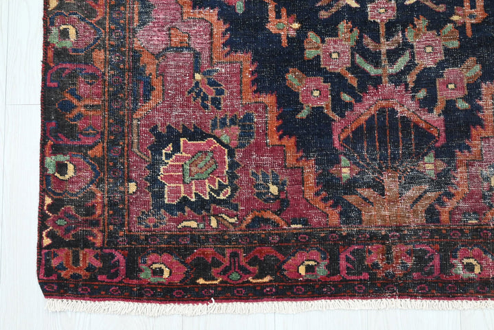 blue Medium rug 3' 9" x 6' 7"