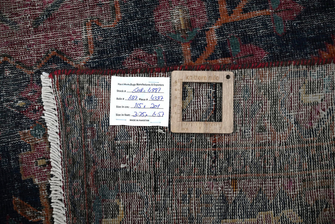 blue Medium rug 3' 9" x 6' 7"