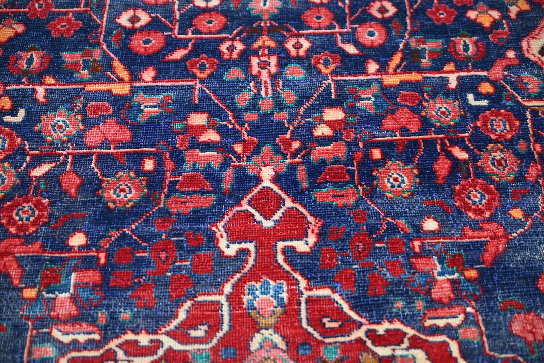 blue Medium rug 3' 7" x 8' 0"