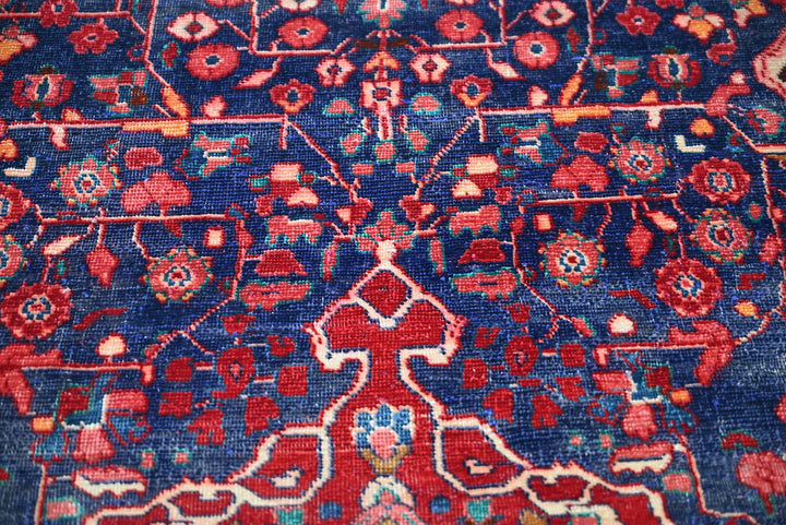 blue Medium rug 3' 7" x 8' 0"
