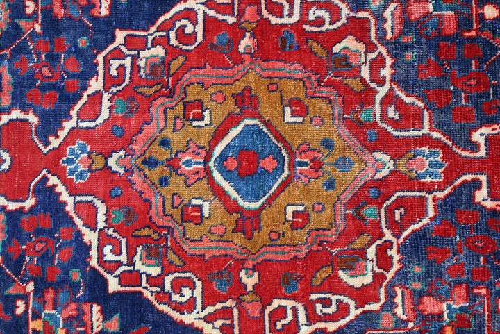 blue Medium rug 3' 7" x 8' 0"