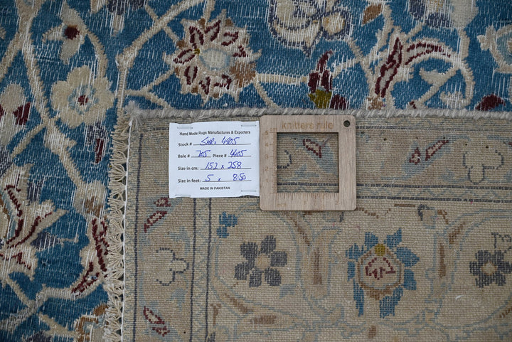 blue Medium rug 5' 0" x 8' 6"