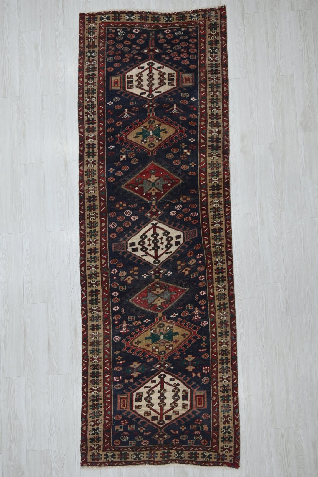 blue Runner rug 3' 2" x 9' 8"