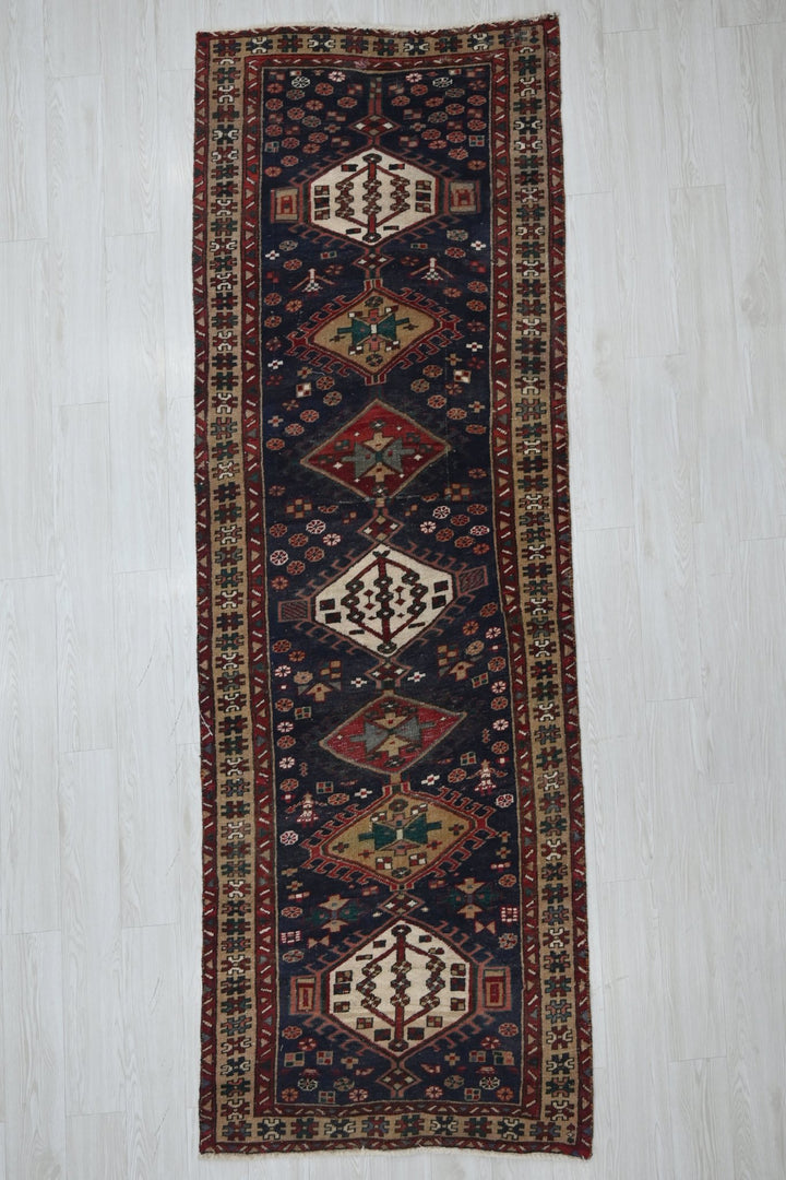 blue Runner rug 3' 2" x 9' 8"