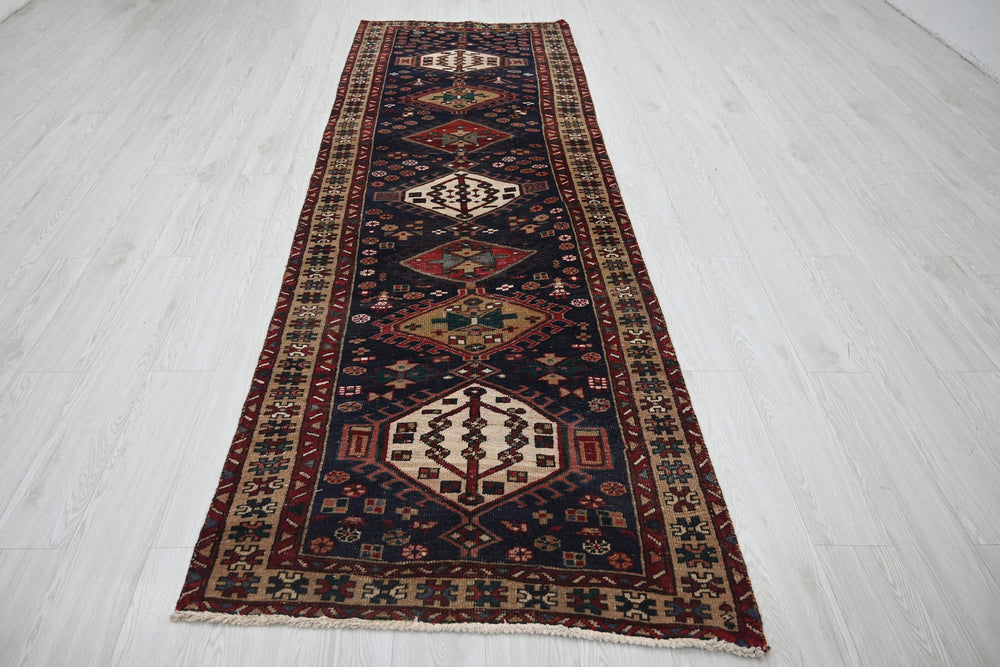 blue Runner rug 3' 2" x 9' 8"