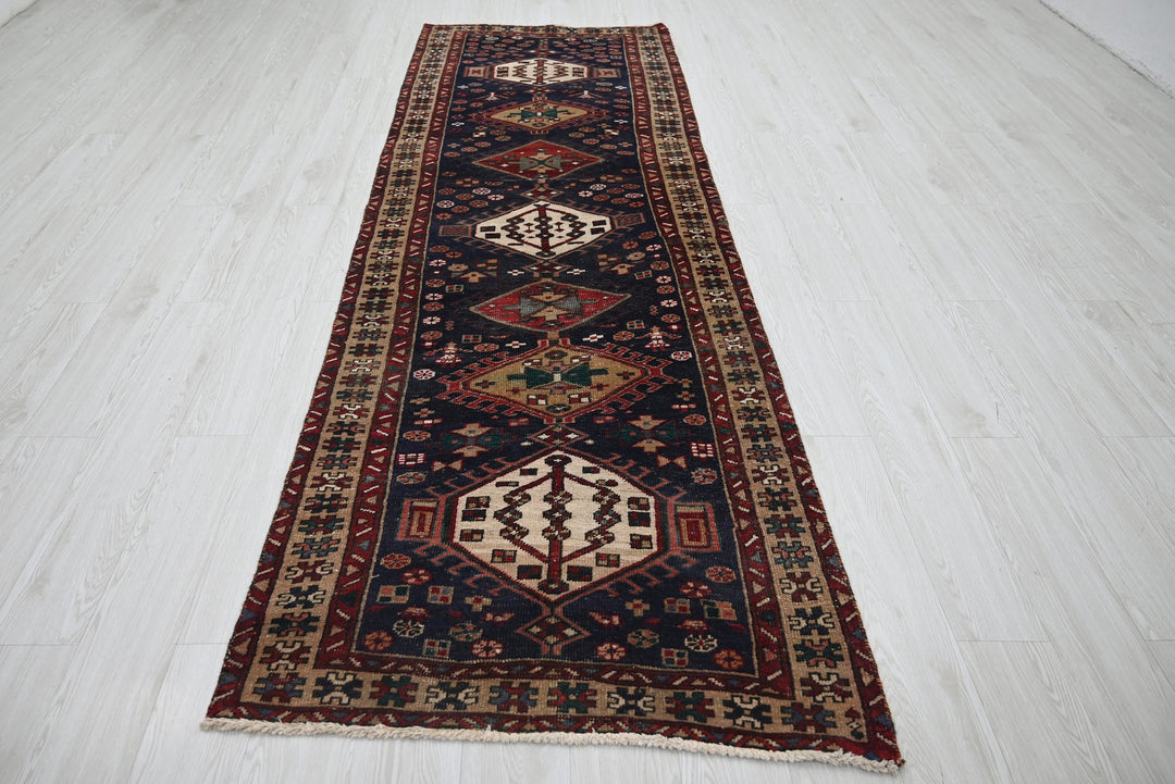 blue Runner rug 3' 2" x 9' 8"