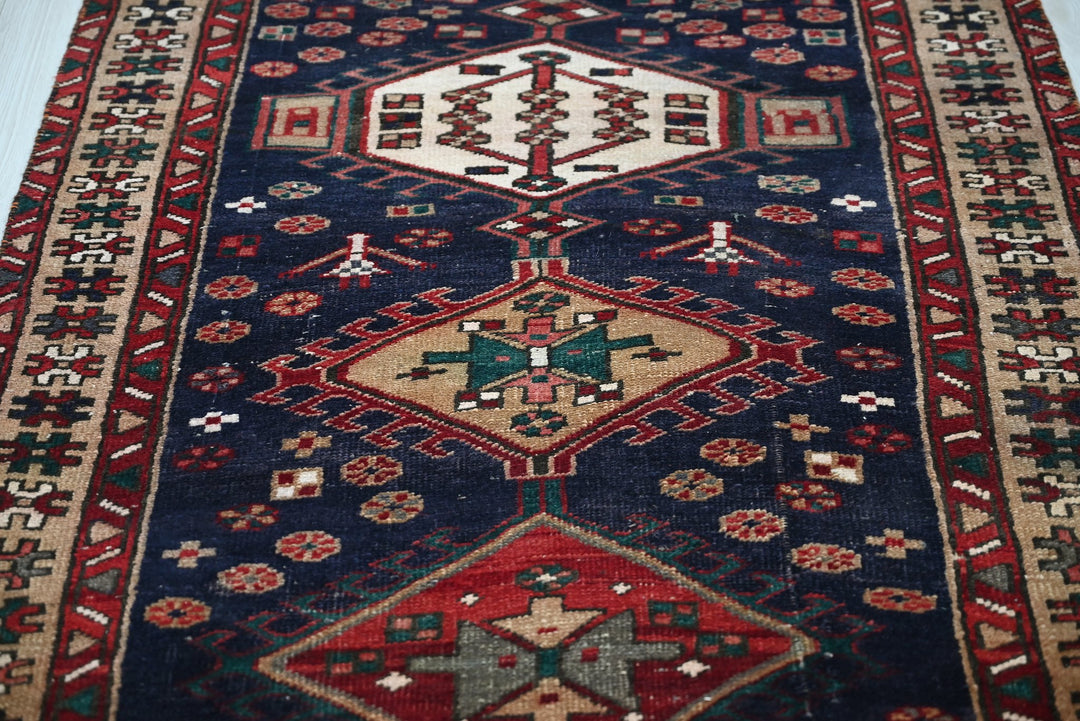 blue Runner rug 3' 2" x 9' 8"