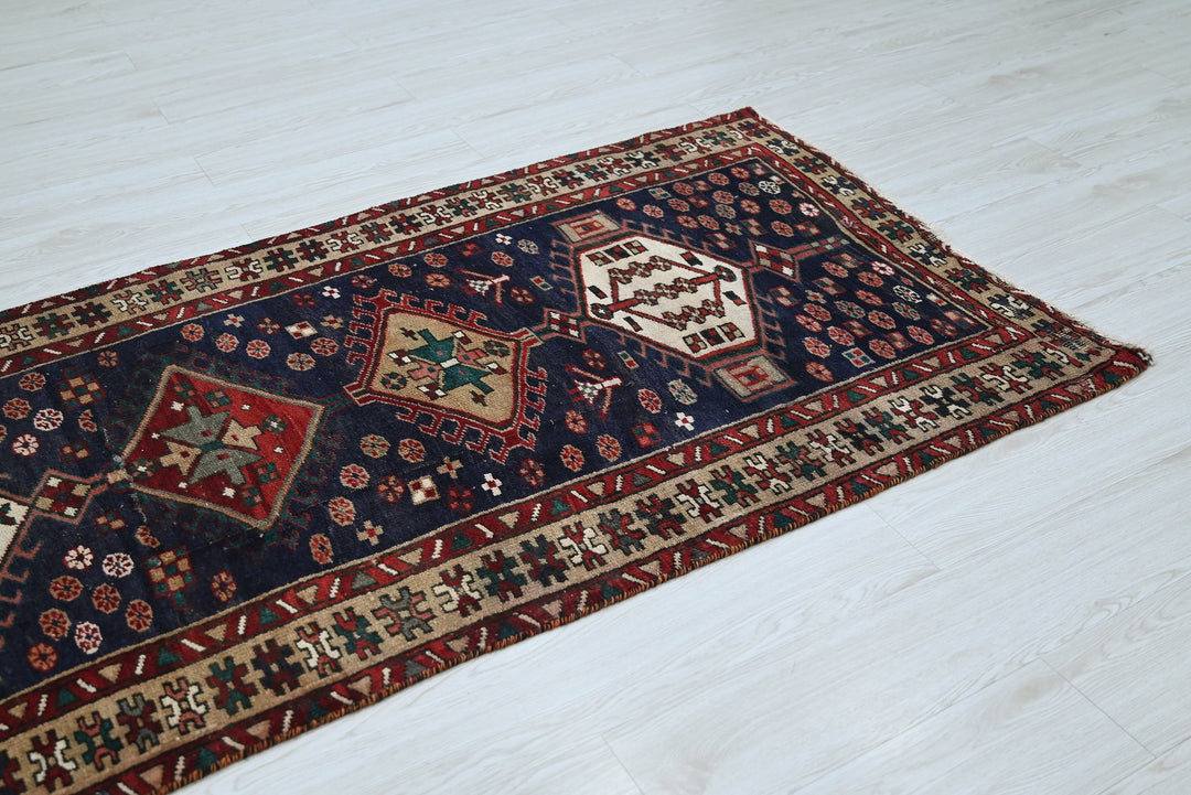 blue Runner rug 3' 2" x 9' 8"