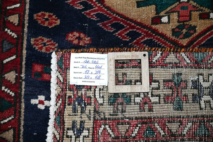 blue Runner rug 3' 2" x 9' 8"