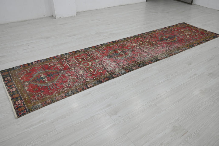 red Runner rug 2' 9" x 11' 7"