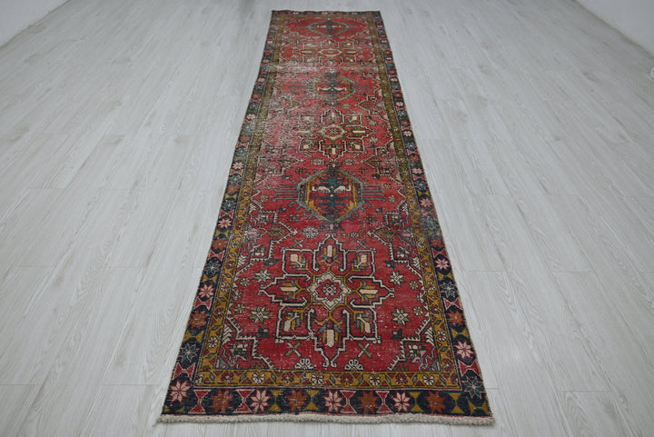 red Runner rug 2' 9" x 11' 7"