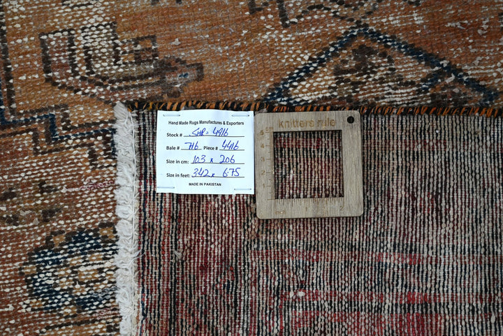 brown Medium rug 3' 5" x 6' 9"