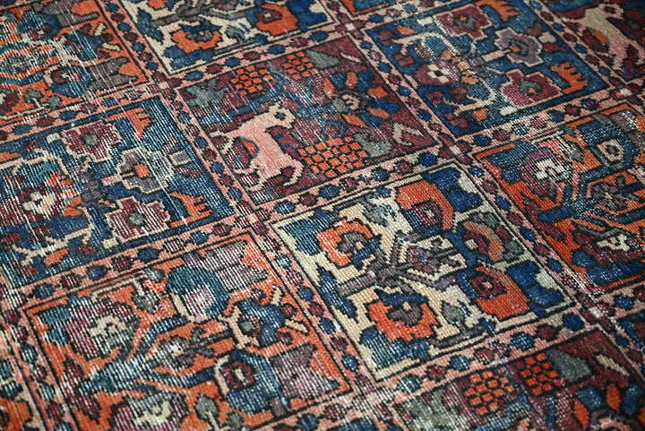brown Medium rug 4' 10" x 5' 7"