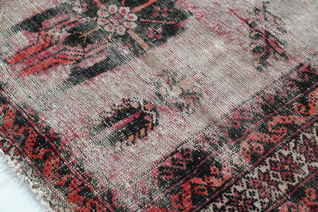 gray Accent rug 4' 0" x 5' 10"