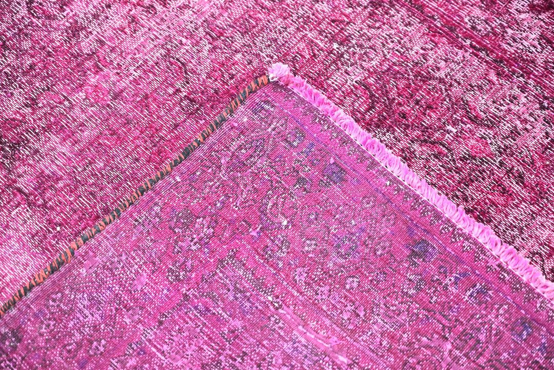 pink Runner rug 3' 3" x 12' 9"