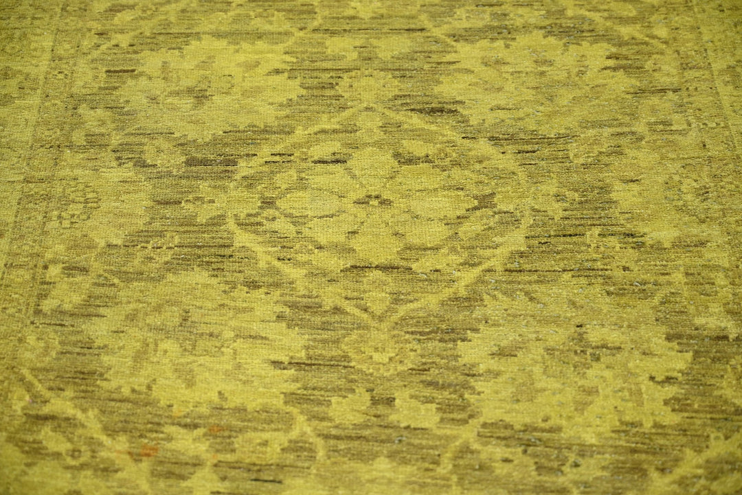 yellow Medium rug 3' 6" x 9' 3"