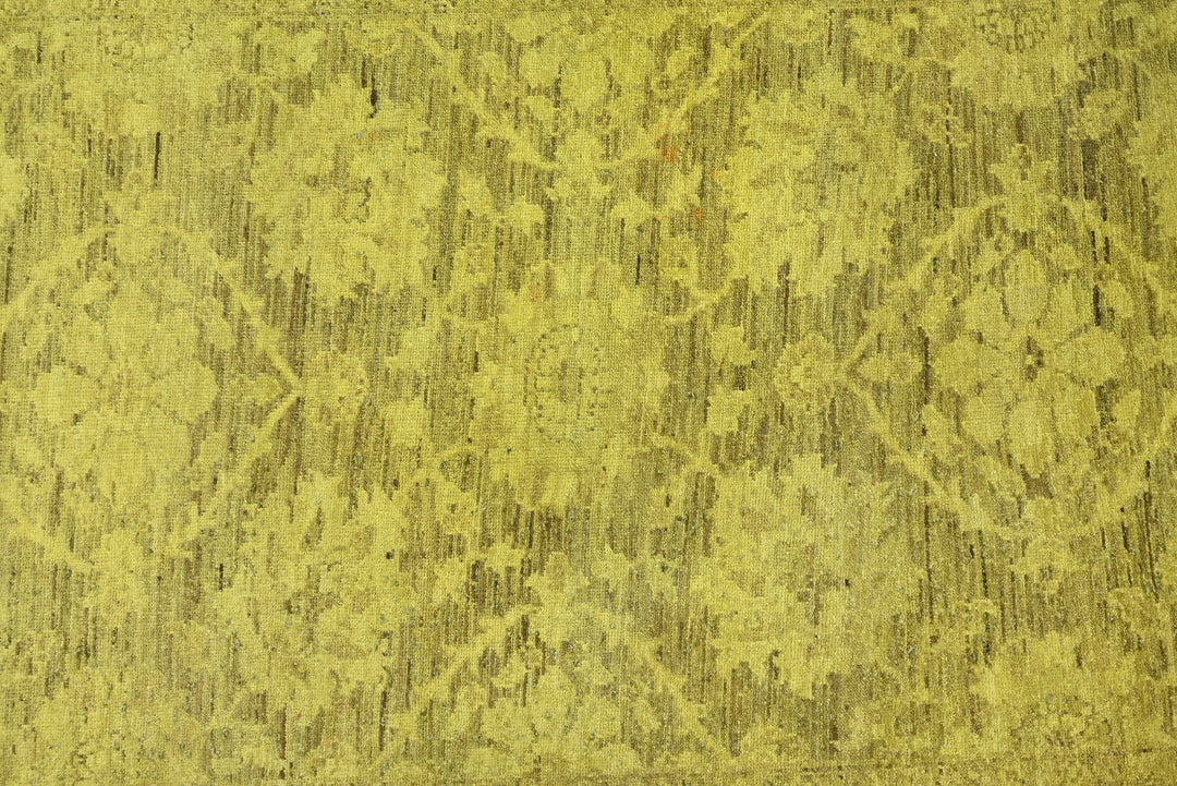 yellow Medium rug 3' 6" x 9' 3"