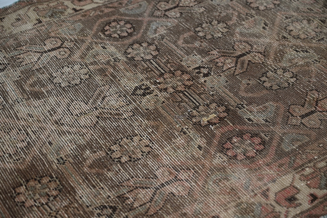 brown Runner rug 3' 5" x 8' 11"