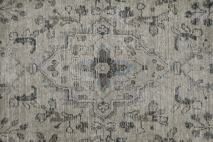 brown Runner rug 3' 5" x 9' 6"