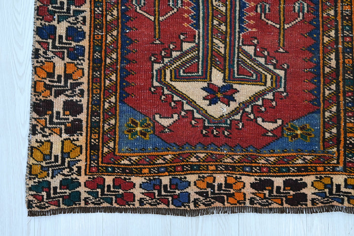 red Runner rug 2' 8" x 9' 9"