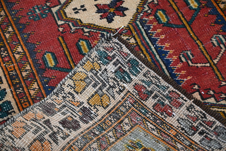 red Runner rug 2' 8" x 9' 9"