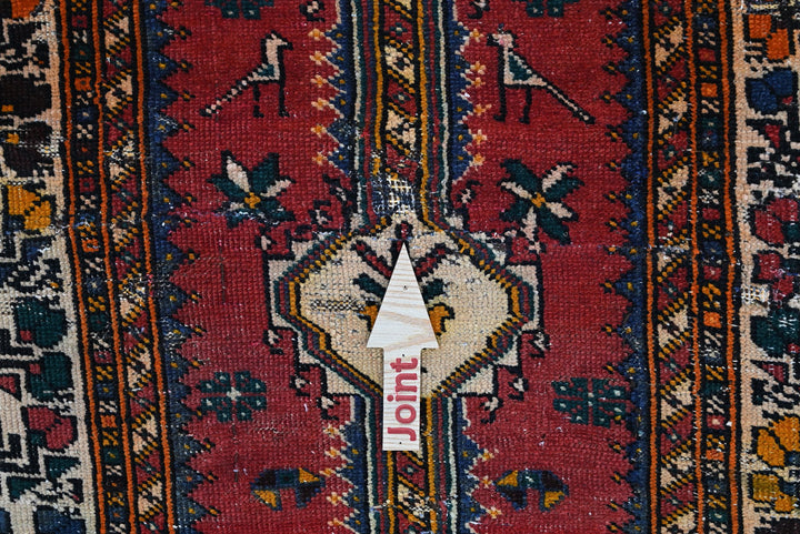 red Runner rug 2' 8" x 9' 9"
