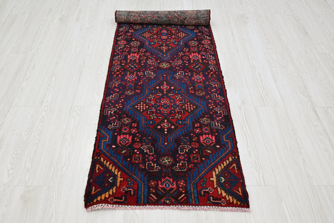 blue Runner rug 2' 0" x 7' 1"