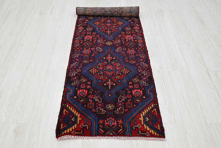 blue Runner rug 2' 0" x 7' 1"