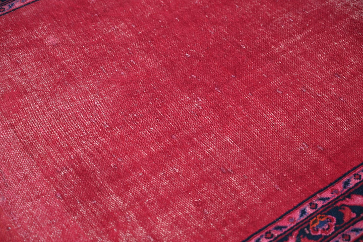 red Accent rug 2' 10" x 4' 1"