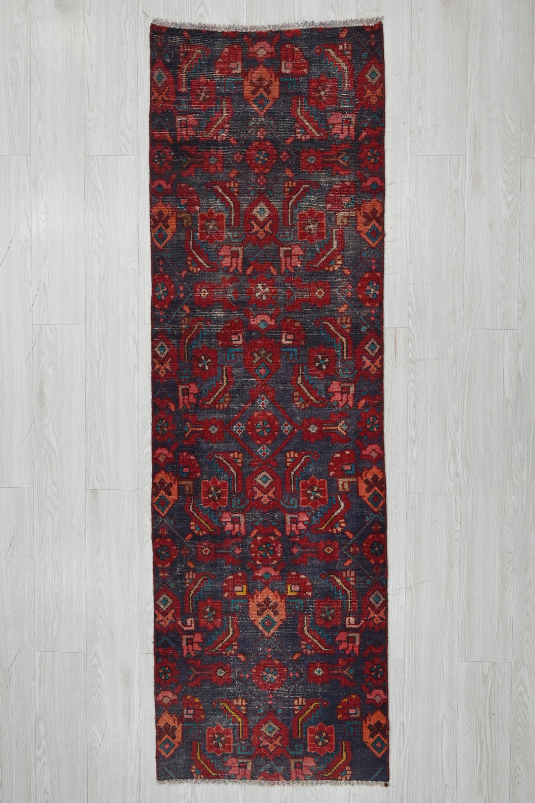 blue Runner rug 2' 2" x 6' 9"