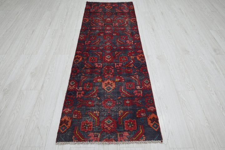 blue Runner rug 2' 2" x 6' 9"