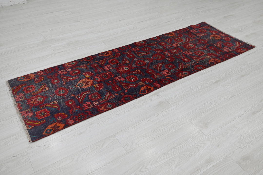 blue Runner rug 2' 2" x 6' 9"