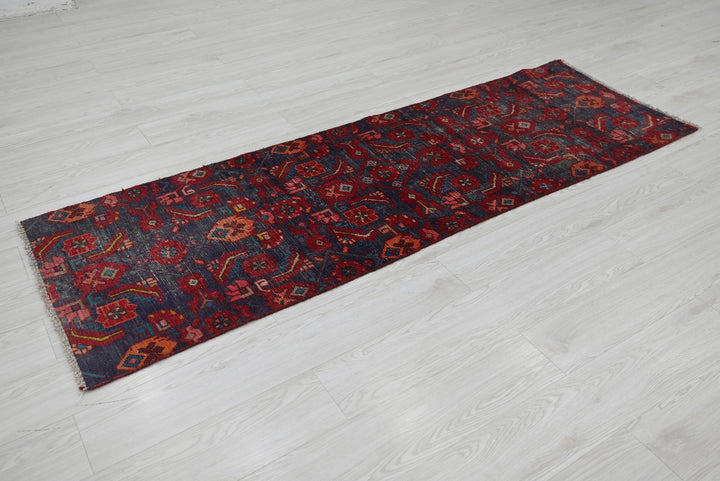 blue Runner rug 2' 2" x 6' 9"
