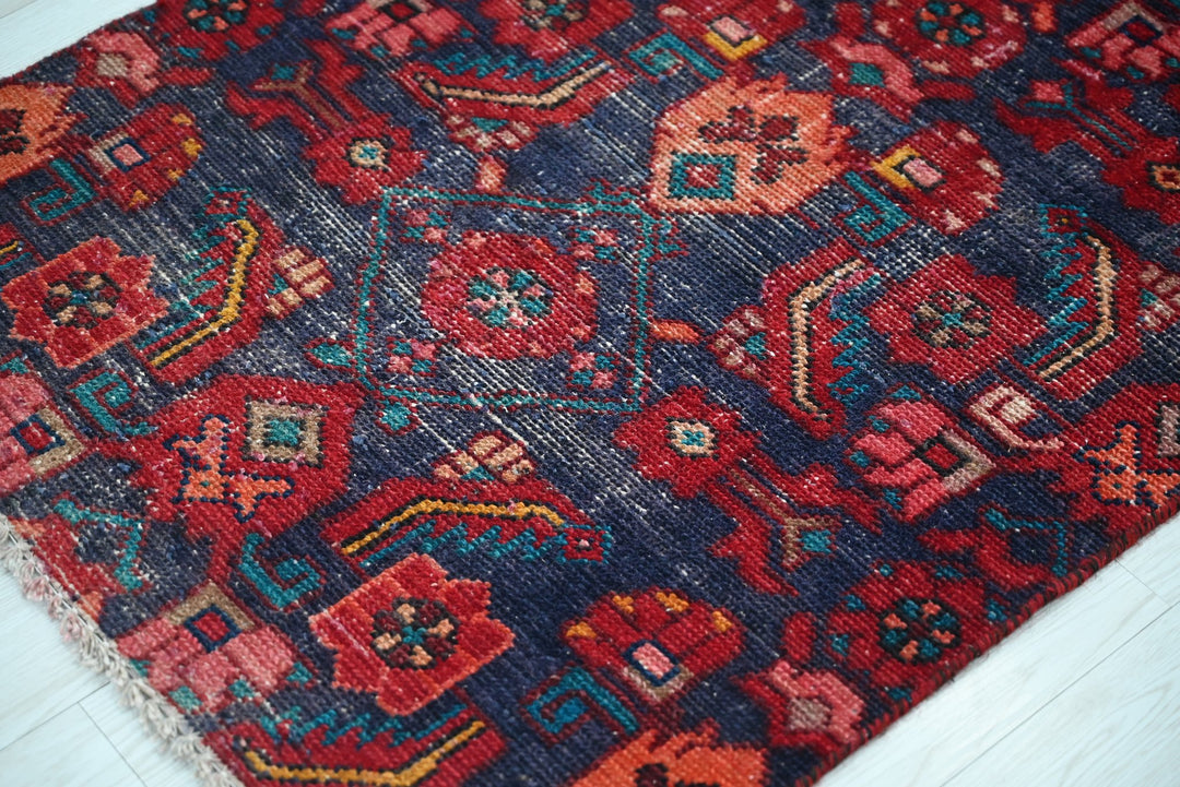 blue Runner rug 2' 2" x 6' 9"