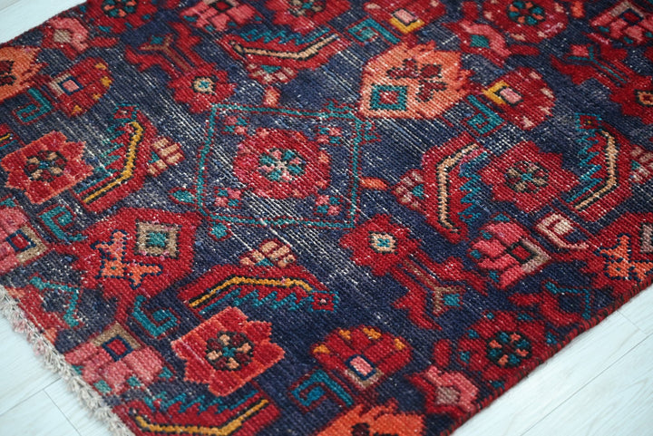 blue Runner rug 2' 2" x 6' 9"