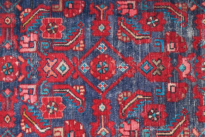 blue Runner rug 2' 2" x 6' 9"