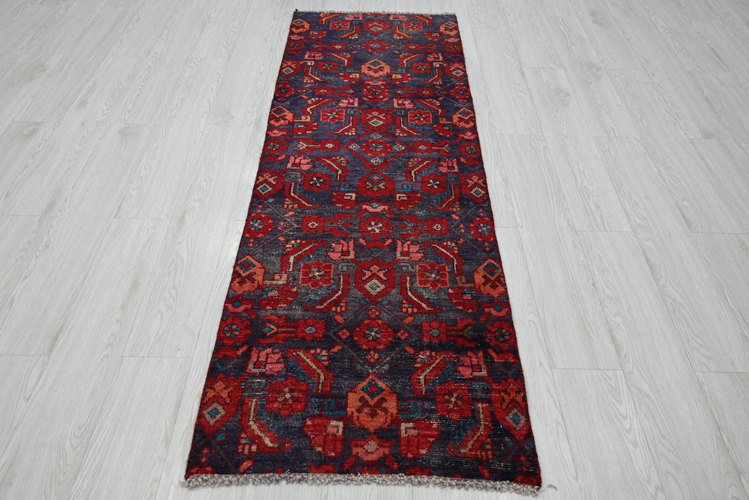 blue Runner rug 2' 2" x 6' 9"