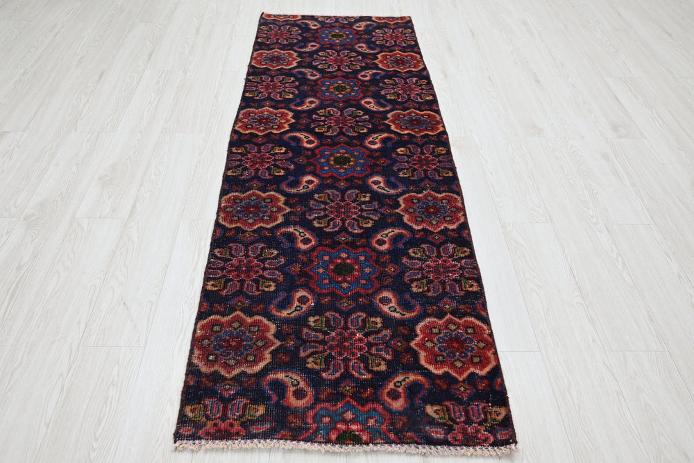 blue Runner rug 2' 4" x 7' 1"
