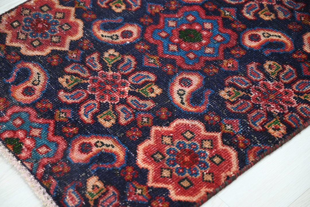 blue Runner rug 2' 4" x 7' 1"